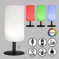 LED Aussen Tischleuchten, 28 cm Höhe