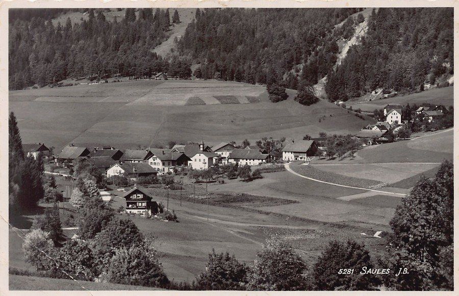 Cartes postales: Saules, circulée 1945 – D'occasion à Frauenfeld par POML