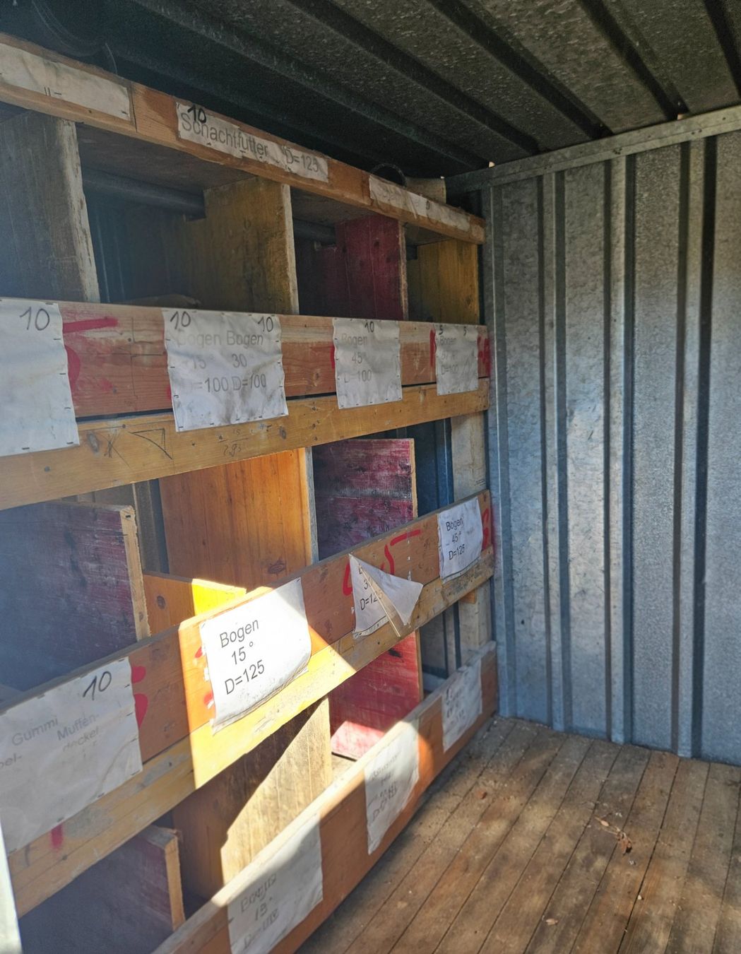 Contenitori edile: Baustellencontainer – Usato da Berneck venduto da gae_qpr8 6