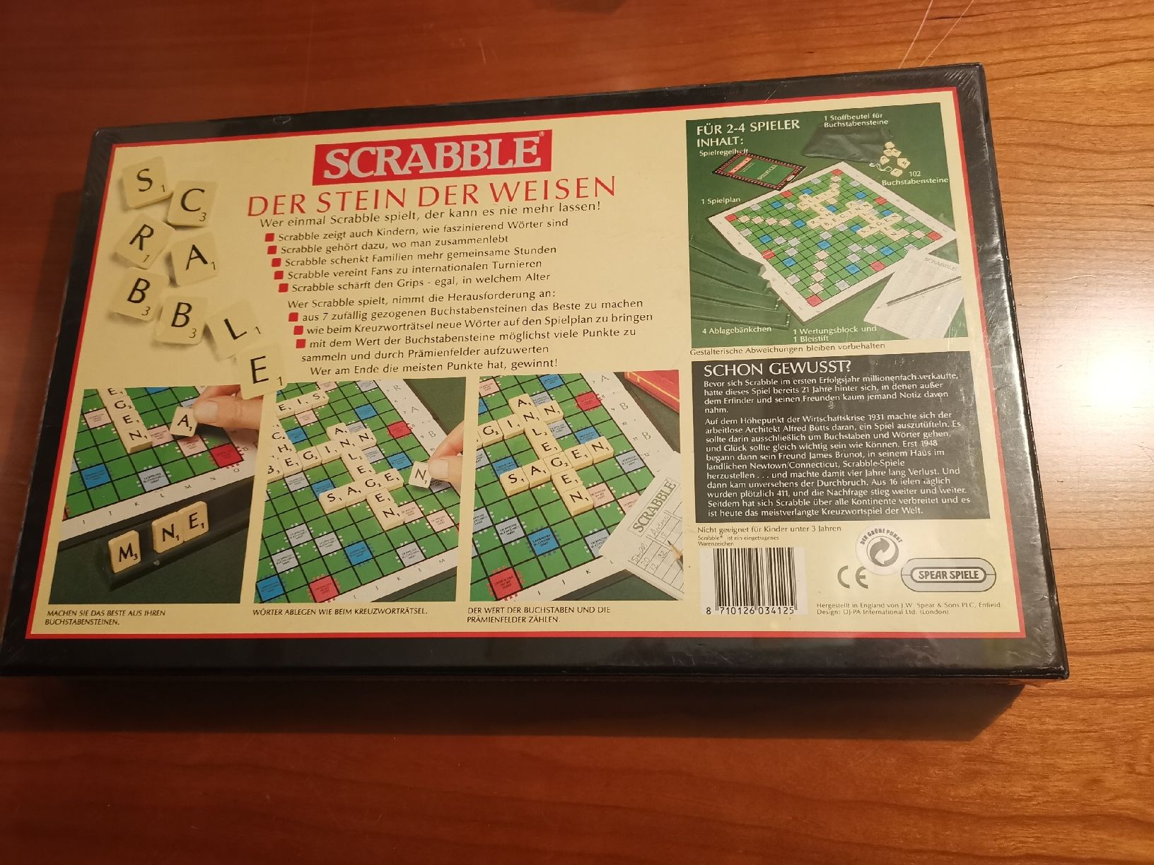 Giochi: Neu und OVP - Scrabble Original – Nuovo e nell'imballaggio originale da Stans venduto da Findus7318 1