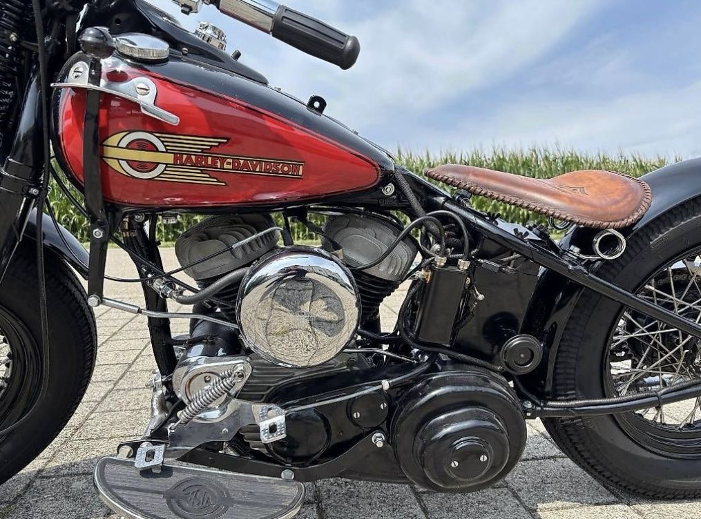 Harley-Davidson Chopper: Harley Davidson 47 WLA – Gebraucht aus Merenschwand von M3W70 2
