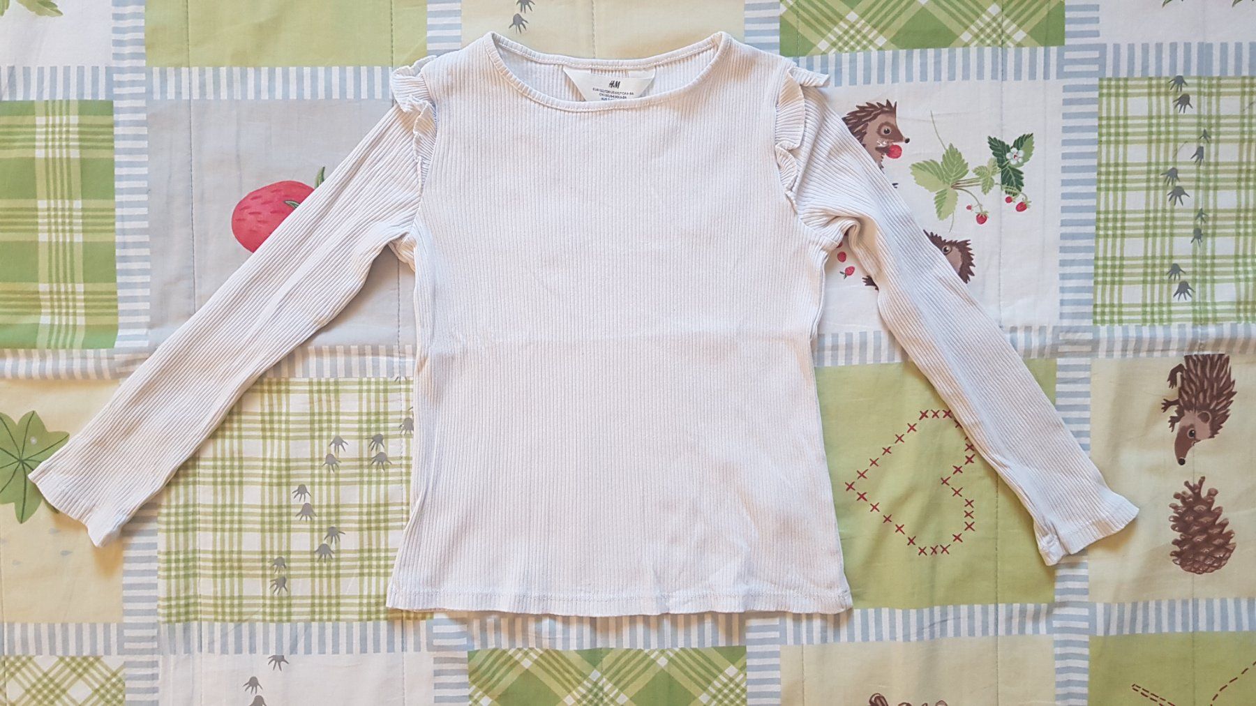 H&M Maglioni & Felpe: Geripptes Langarmshirt  H&M Gr.122/128 – Usato da Luzern venduto da silvermoon12