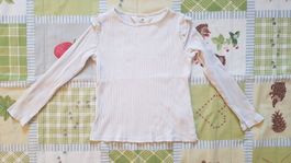 Geripptes Langarmshirt  H&M Gr.122/128