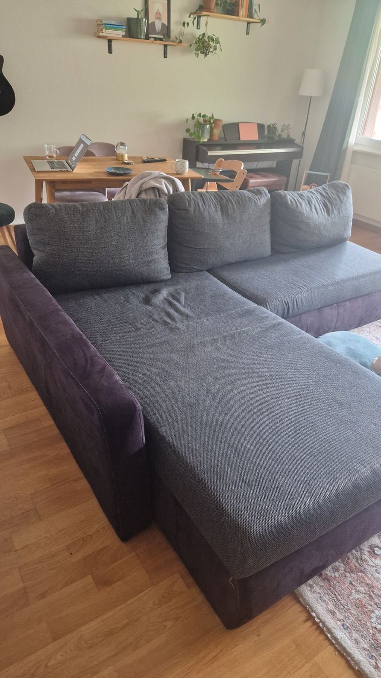 Sofas: Cosy Grey Corner Sofa – Gebraucht aus Buchs SG von nik_r7sd