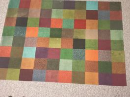 Brink und Campman Teppich Fusion Patch 160x230 cm bunt