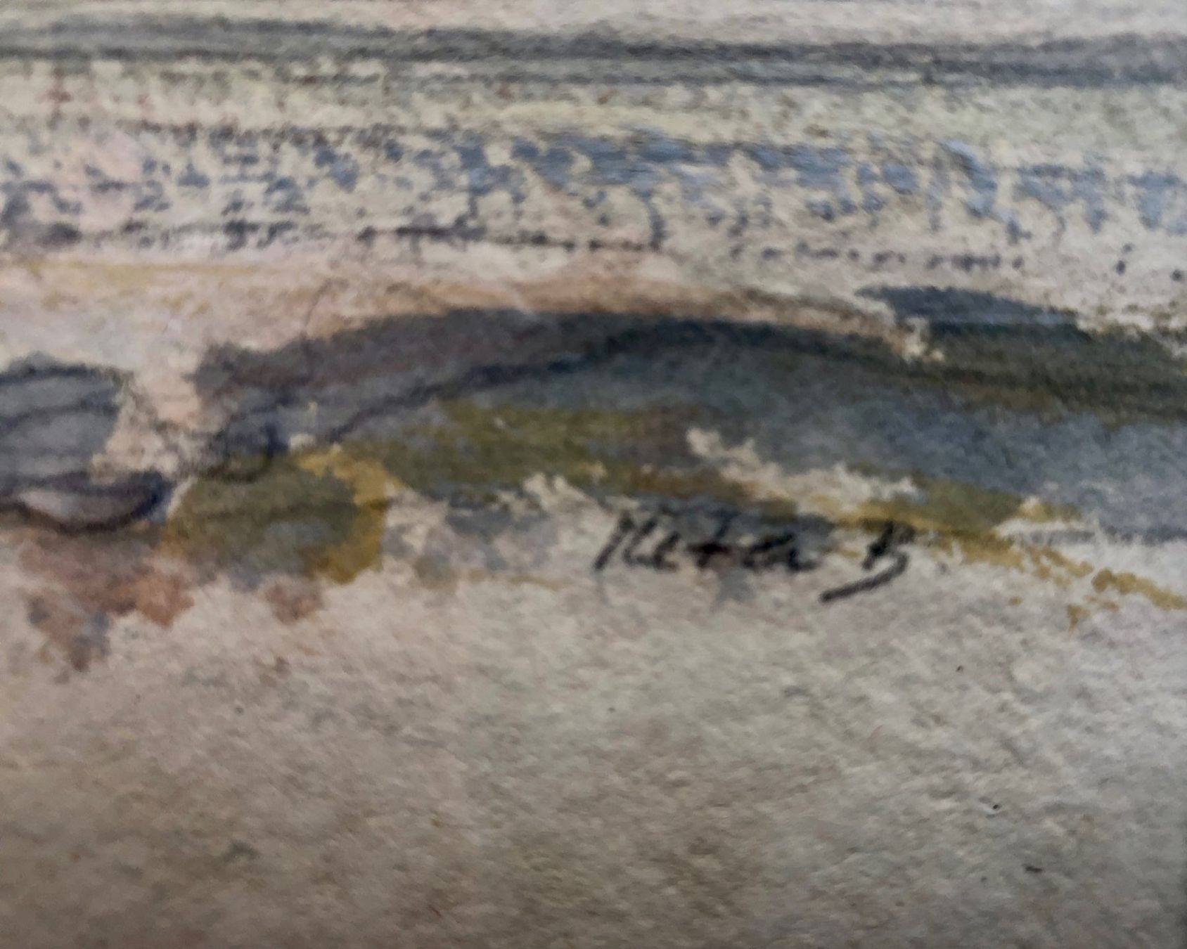 Dipinti: Aquarell von Meta Bruppacher / Winterthur – Usato da Winterthur venduto da Barunggeli 3