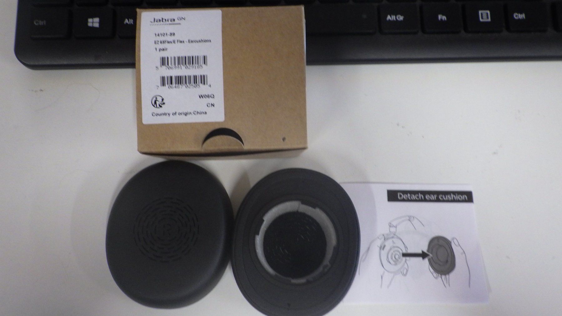 Jabra Cuffie: EVOLVE2 65 FLEXEARCUSHION 1 PAIR NMS NS ACCS – Nuovo e nell'imballaggio originale da Gossau ZH venduto da OrderflowAG