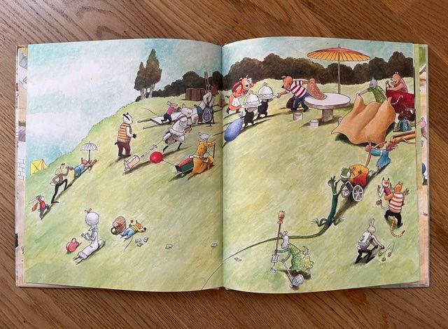 Libri: Spannendes Knobel-Bilderbuch 'Picknick mit Torte' – Usato da Steinmaur venduto da Dyleila 1