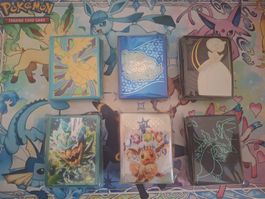 6 protège-cartes Pokémon neufs scellés