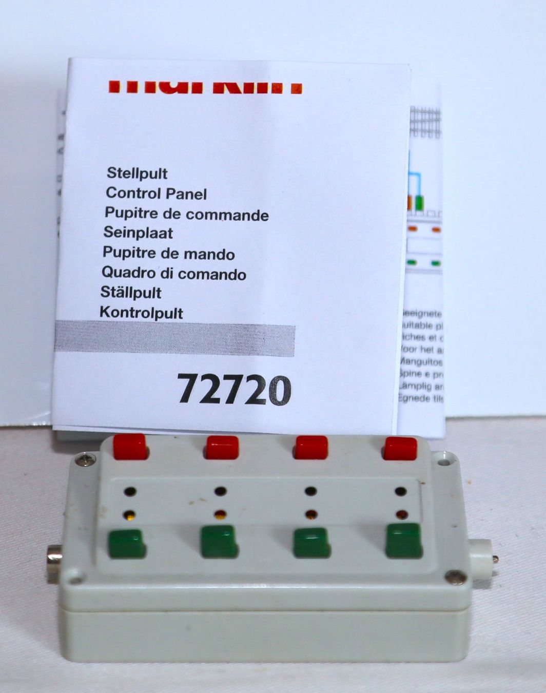Märklin Modellini di ferrovie: Märklin 72720 Stellpult – Nuovo (secondo la descrizione) da Ipsach venduto da locky55 1
