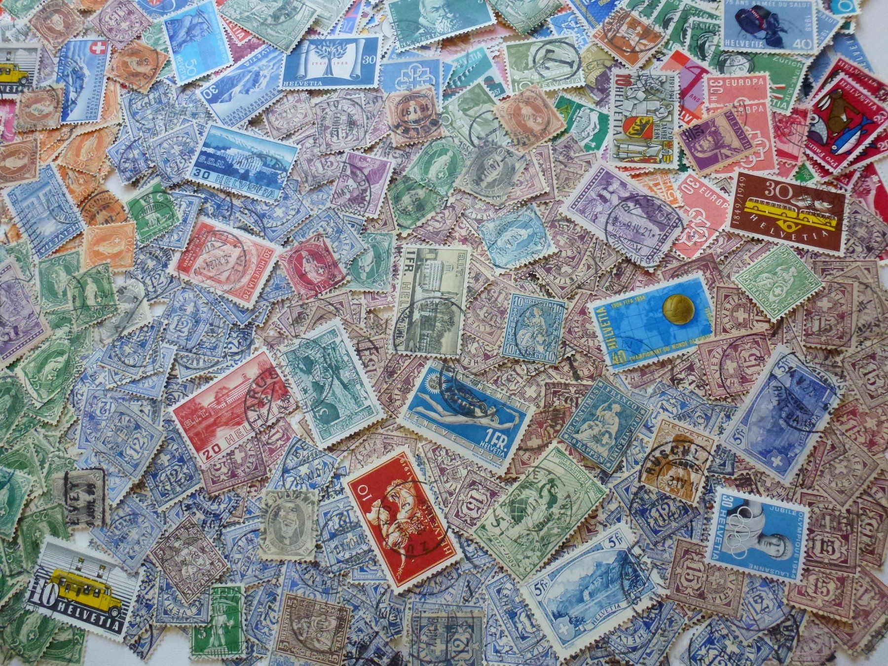 Tutti i francobolli: ++X-Tausend Briefmarken Schweiz ab Strubel – Usato da Walkringen venduto da Casablanca777 1