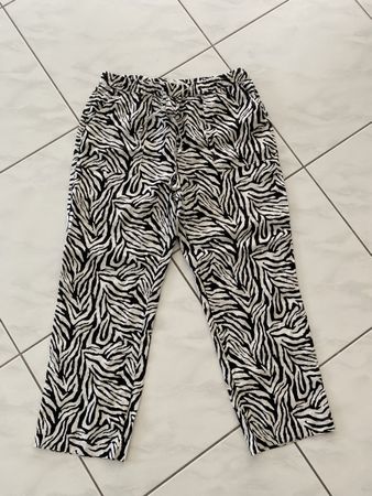 Monoprix Leinen-Sommerhose XL