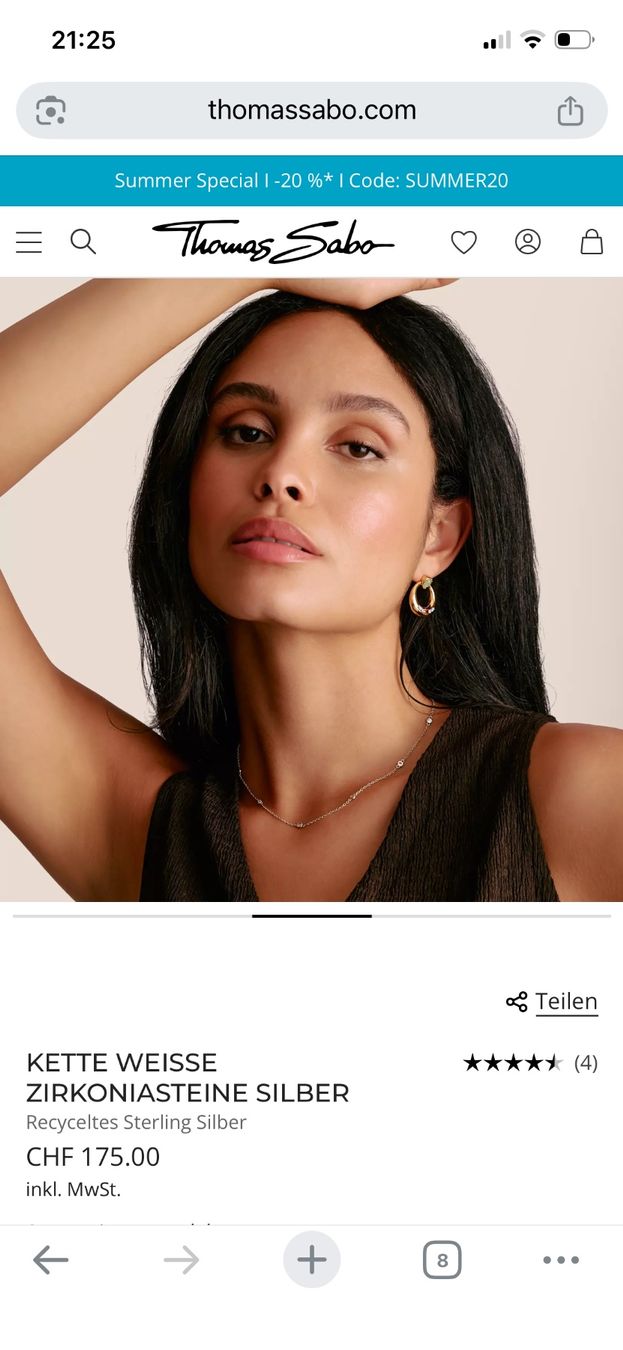 Thomas Sabo Ketten: Wunderschöne Thomas Sabo Kette – Neu (gemäss Beschreibung) aus Winterthur von Jessica______ 5