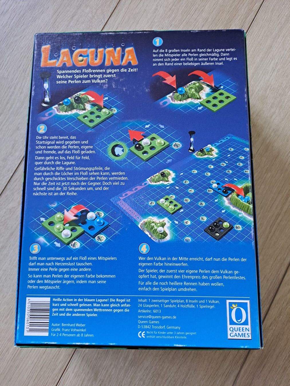 Spiele: Brettspiel Laguna Queen Games – Gebraucht aus Wädenswil von neonfarbig 1