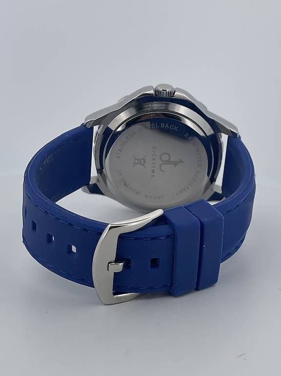 Orologi: Dicktime Herrenuhr Quarz Blau – Usato da Wettingen venduto da Elegance_Uhren 4
