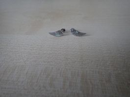 Ohrstecker Silber Engelsflügel Zirkonia