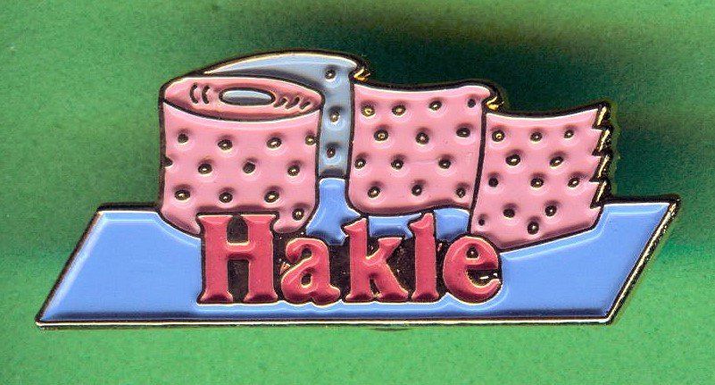 Placchette & Badge: Hakle  Toilettenpapier – Usato da Winterthur venduto da Sammleroase