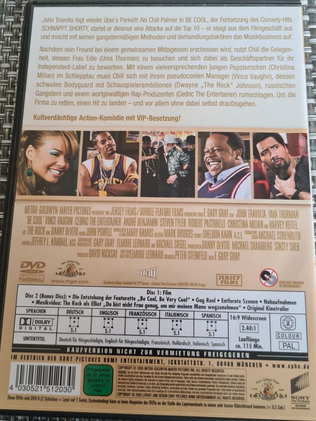 Tutti i DVDs: Be Cool 2 Disc Special Edition – Nuovo (secondo la descrizione) da Oberkirch LU venduto da ThE_CoLLecTor666 1
