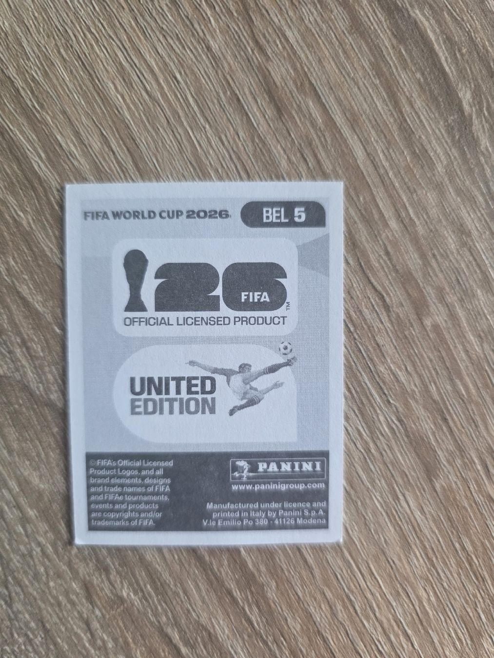 Panini Carte collezionabili: Panini Sticker BEL5 – Nuovo (secondo la descrizione) da Kriens venduto da Caroline_Schweiz 1