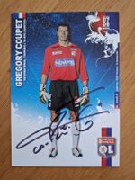 Gregory Coupet Autogrammkarte Olympique Lyon original