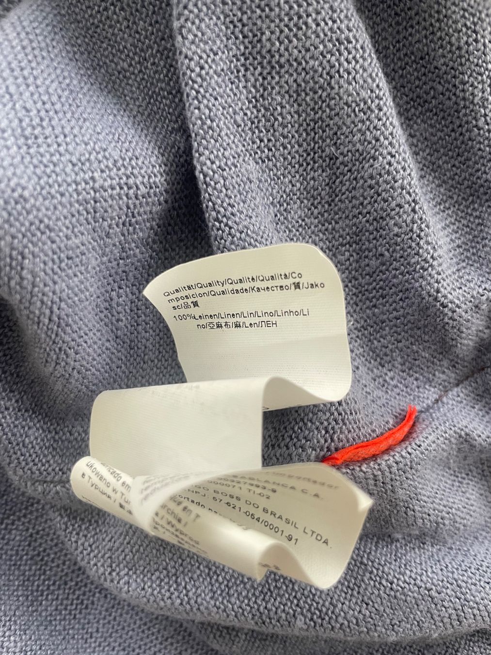 Hugo Boss Pullover & Sweatshirts: Herren Linenpullover Pullover Hugo Boss Lila – Gebraucht aus Buchs SG von VintageHomeCH 4
