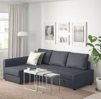 IKEA Bettsofa FRIHETEN mit Chaise Longue links