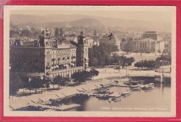 ZÜRICH, HOTEL BELLEVUE UND THEATER, 26.8.1911