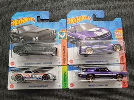 Hot Wheels 4 Dodge Modelle neu in Originalverpackung