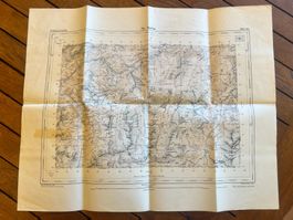 Carte Six Madun Krt.GR, 1922, Suisse, collection!