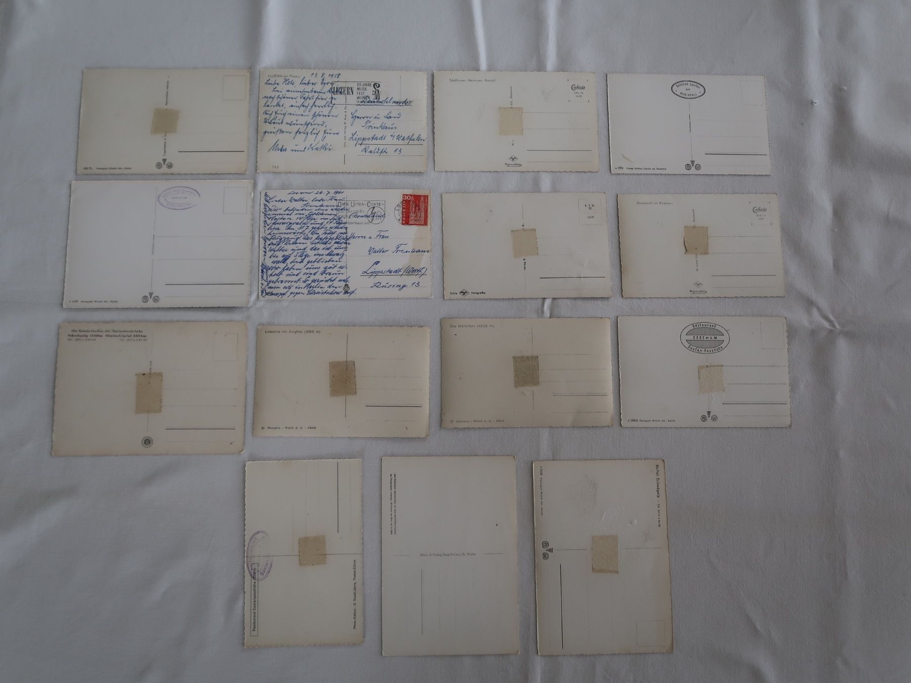 Cartes postales: Ansichtskarten Schweiz 50-/60er Jahre – Neuf (Voir description) à Herzogenbuchsee par seeleopard 1