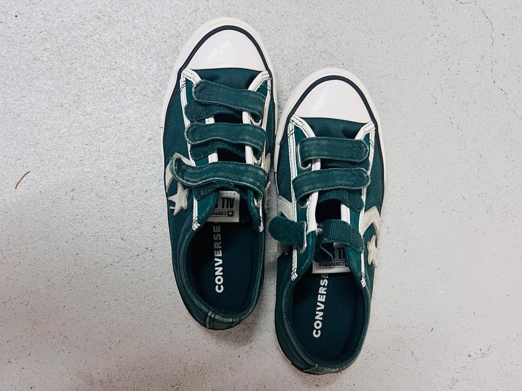 Converse Scarpe da uomo: Converse Gr. 35 Farbe Grün – Usato da Hirzel venduto da smunoz