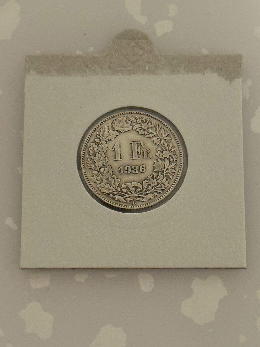 Tutti le monete: 1 Franken 1936  Rar – Usato da Wallisellen venduto da SWISS_SILVER1
