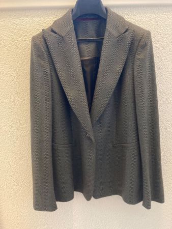 Schicker Kashmir Damenblazer Gr. 38 Herbst Winter Elegant