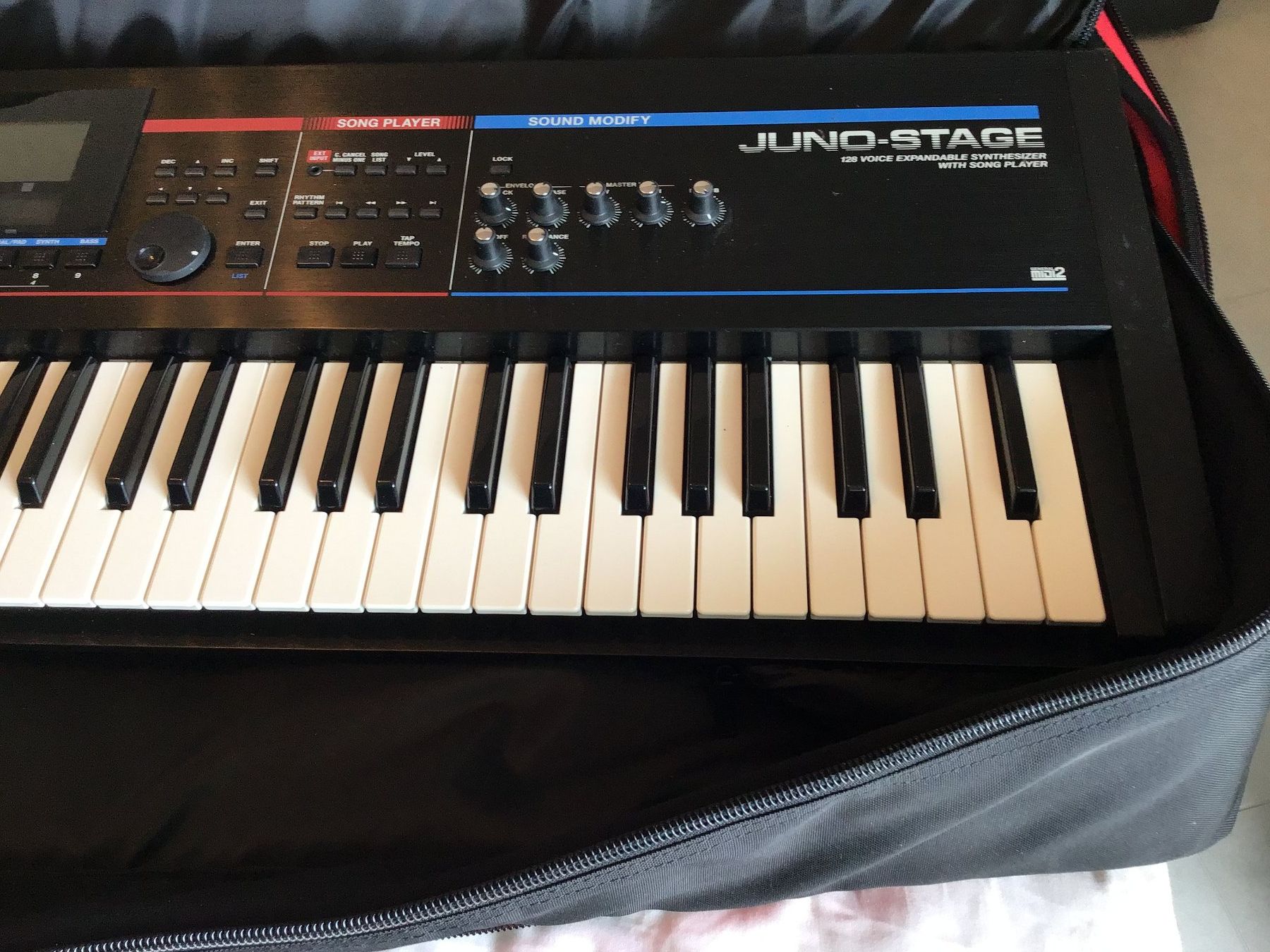 Roland Strumenti musicali: Roland Juno Stage Synthesizer Keyboard inkl. Tasche – Usato da Hunzenschwil venduto da pko_yyy9 2