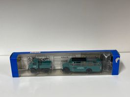 Roco miniatur modell HO 1526 Saurer Unimog Baustellenset H0