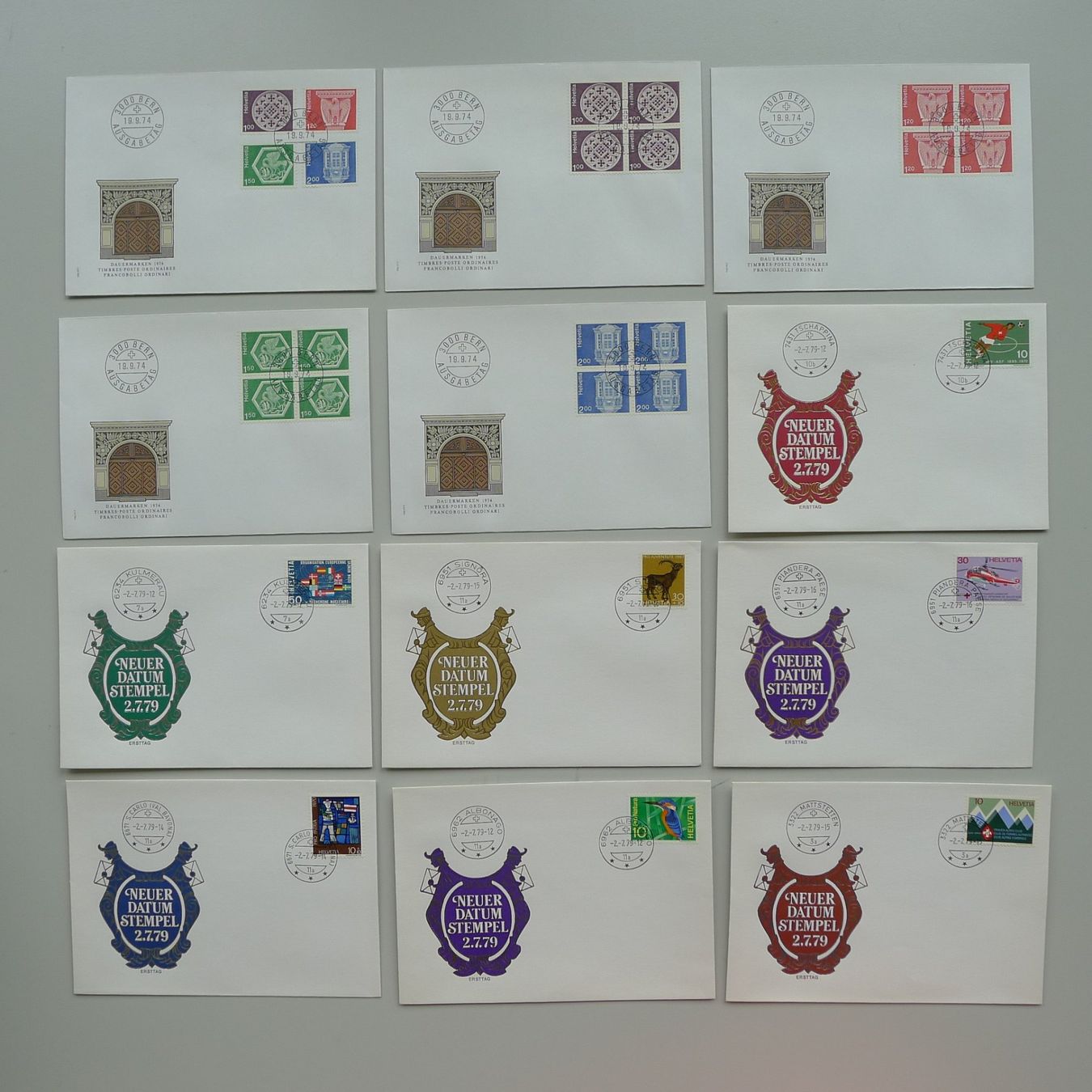Tutti i francobolli: 1960-2000, über 800 Briefe, illustriert, Sonderstempel... – Usato da Sursee venduto da Luzernerraute 9
