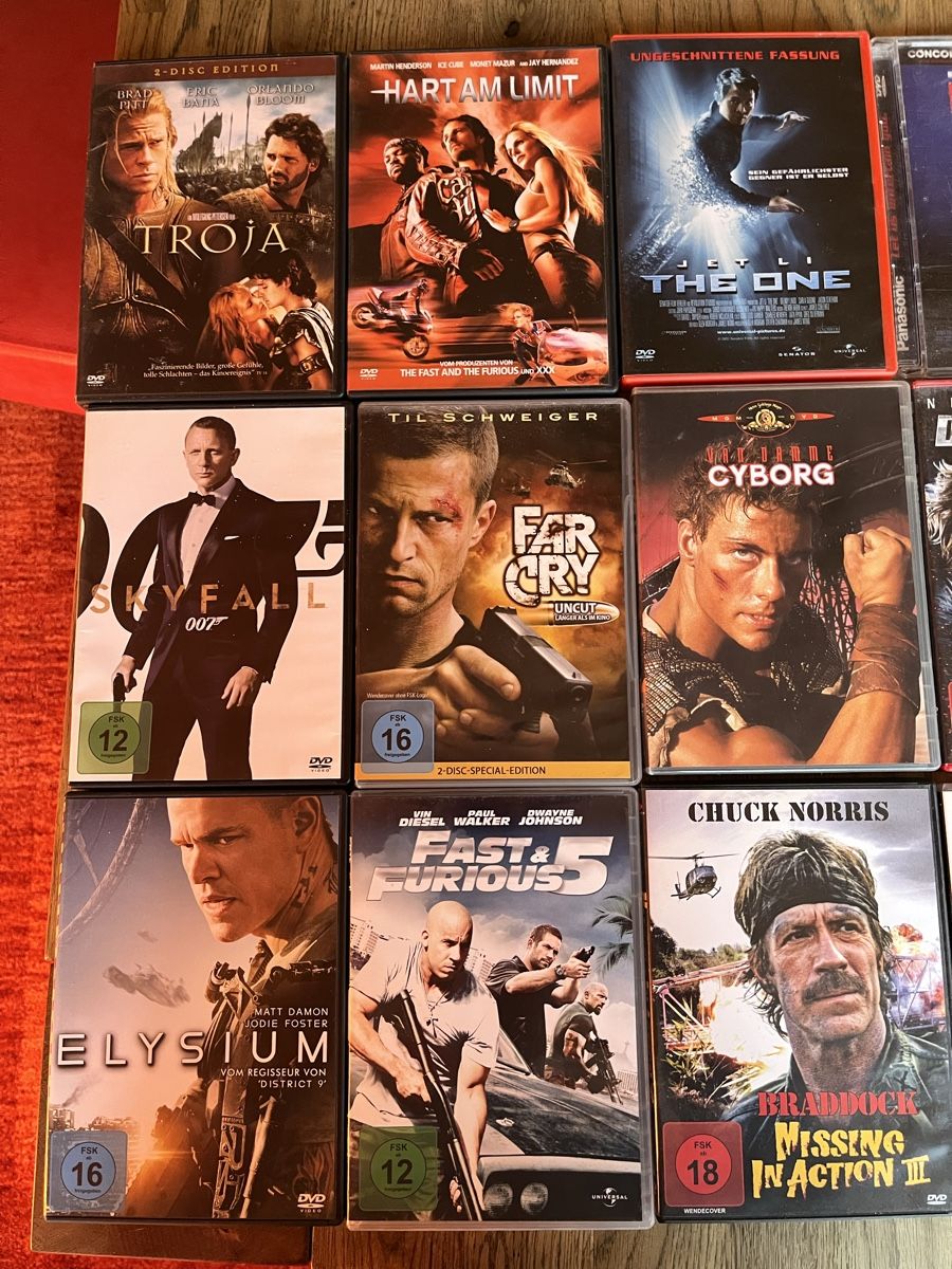 Alle DVDs: Action & Thriller DVD Sammlung (95 Stk.) – Gebraucht aus Leuzigen von LaicaStar 7