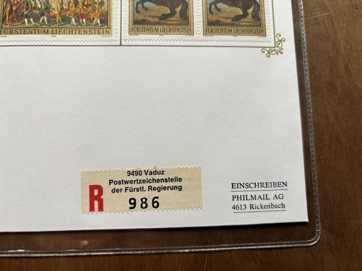 Buste & buste per spedizione: Briefmarken1978 Vaduz – Nuovo (secondo la descrizione) da Stachen venduto da miggi2000 4