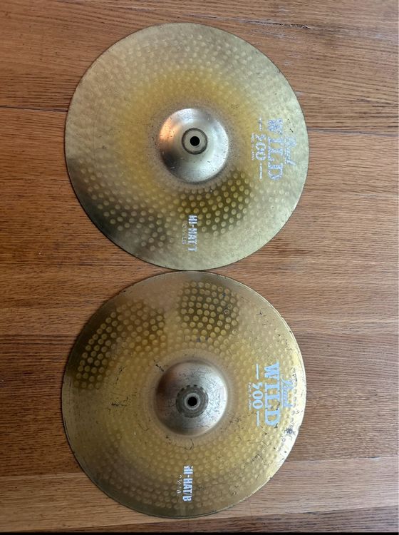 Vintage Hi Hat Cymbals Pearl Wild 500 / 14 Zoll Kaufen auf Ricardo