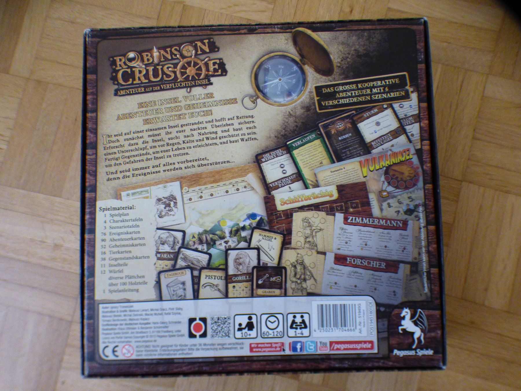 Pegasus Spiele Giochi: Robinson Crusoe – Usato da Münchenbuchsee venduto da enzian59 4