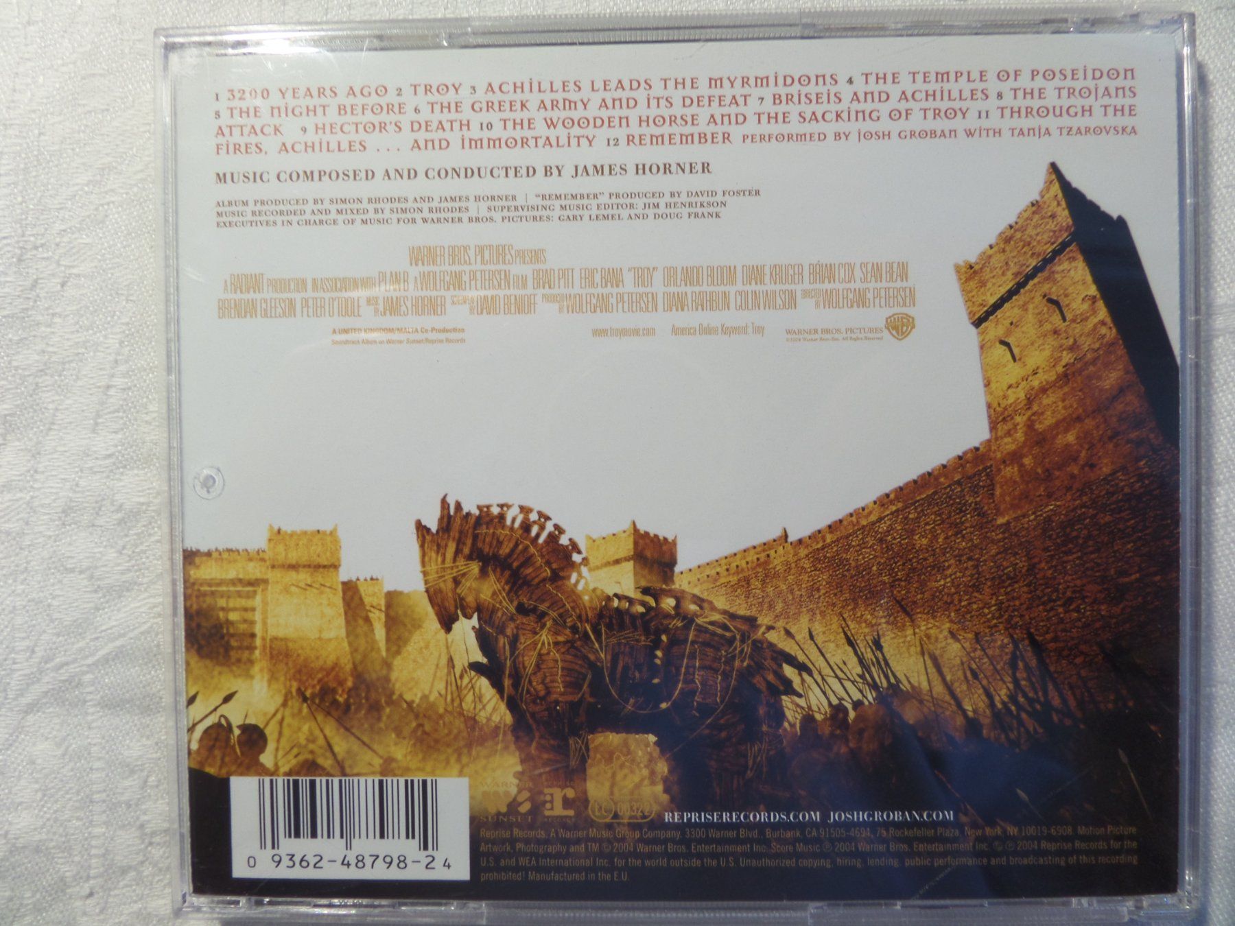 CD: James Horner - Troy – Usato da Genève venduto da CDLPBookS 1