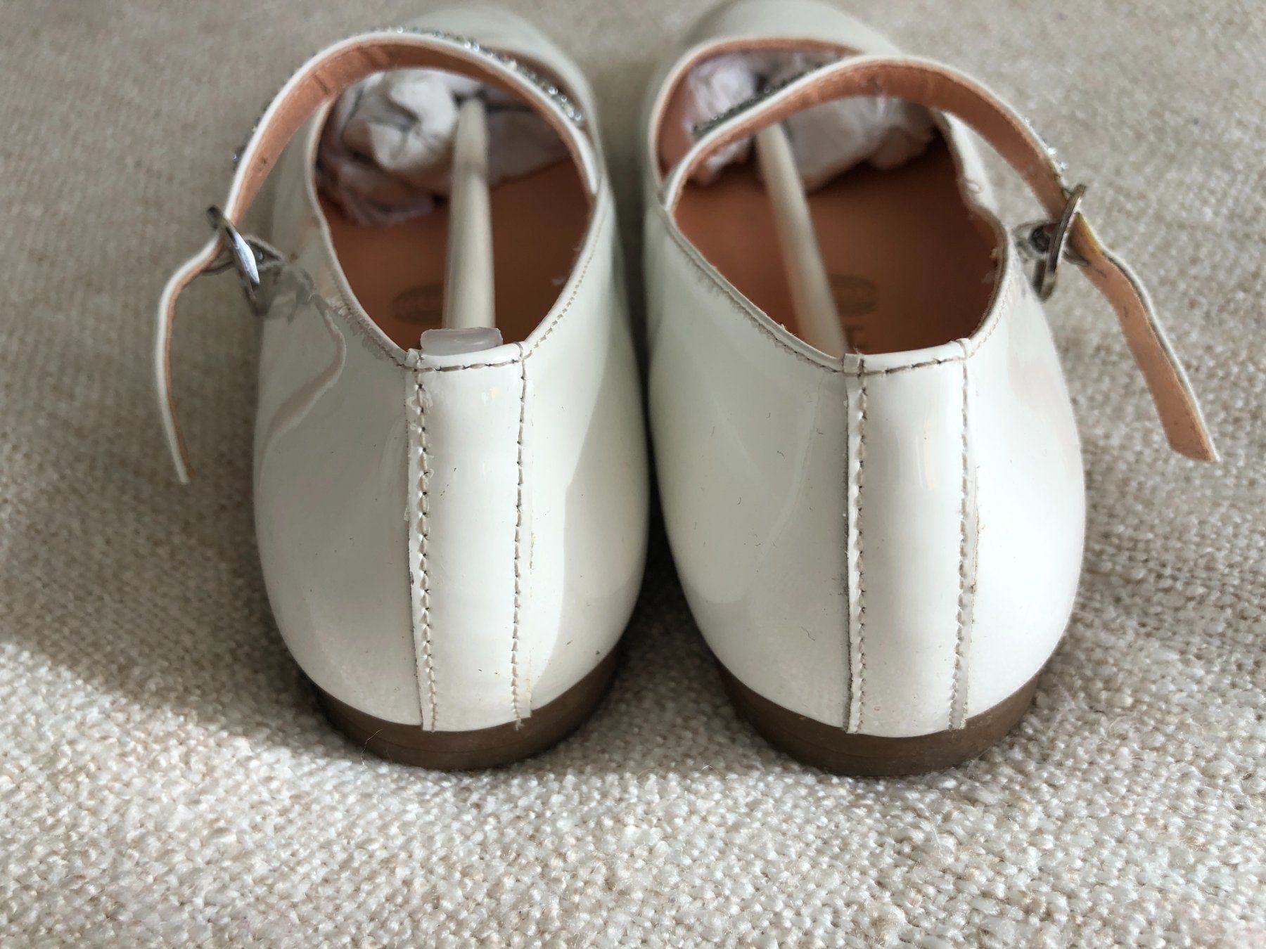 Scarpe per ragazze: Baillerinas MIT GLITZERBÄNDERN Gr 34 – Usato da Zürich venduto da poliveira 4