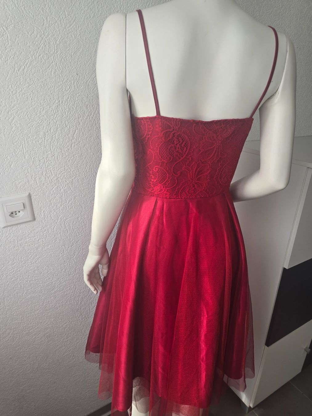 Kleider: Robe de Cocktail Rouge T-S – Gebraucht aus Les Verrières von kitel79 9