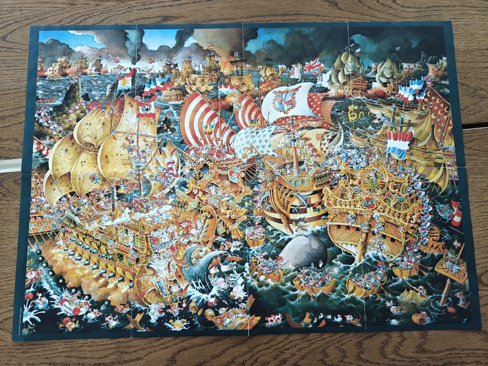 Heye Puzzle: Heye Trafalgar Puzzle 2000 Teile – Usato da Pieterlen venduto da Saemelili 3