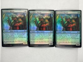 MTG: 3x Freelance Muscle, Foil, Streets of New Capenna (SNC)