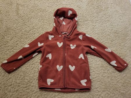 Herzchen Fleecejacke Gr.92