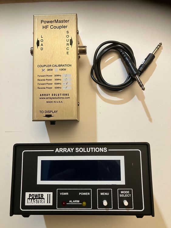 Amateur Radio: Array Systems Power Master ii SWR/Power Meter (Gebraucht ...