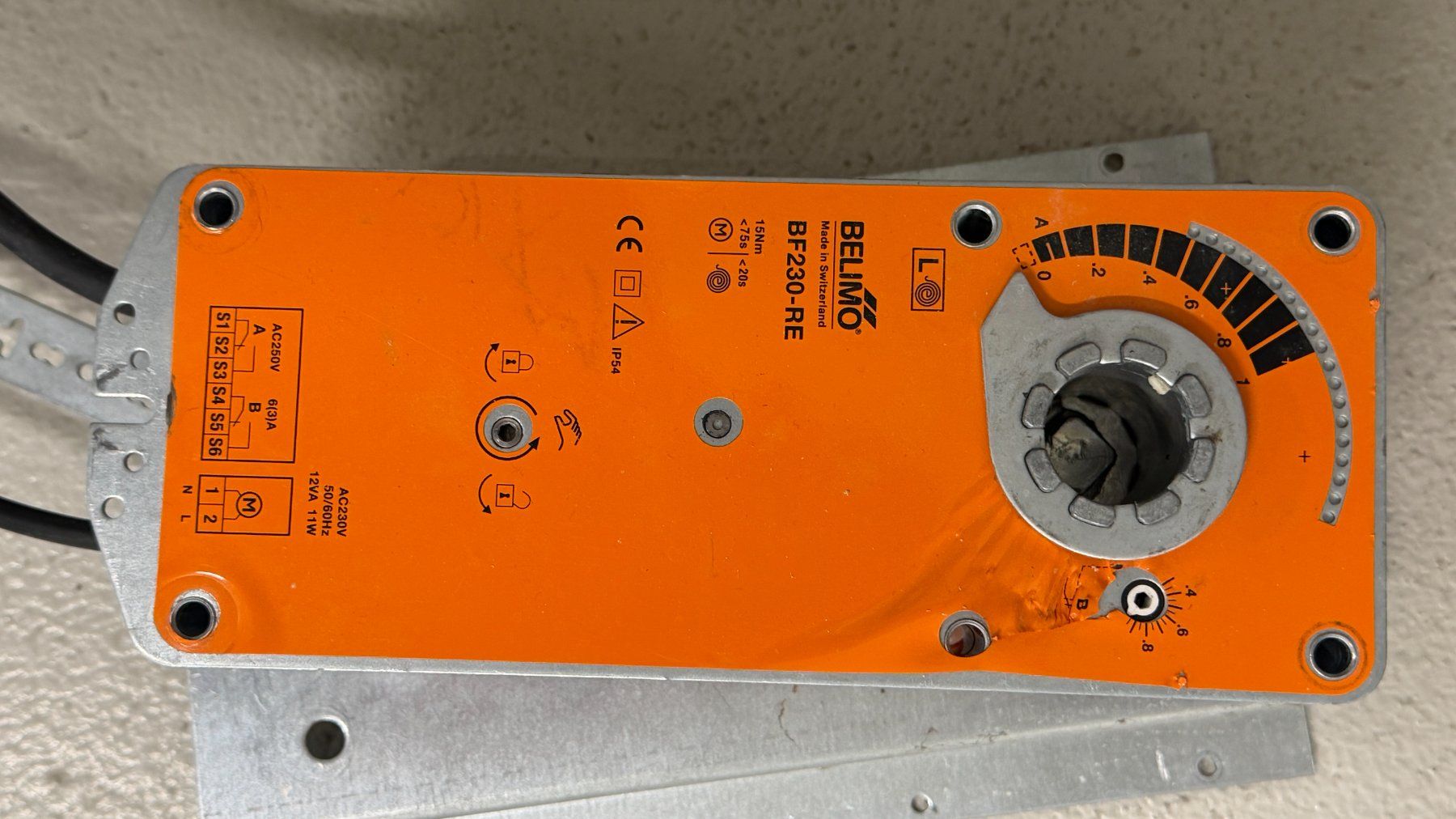 Elektronikbauteile: Lucoma Brandschutzklappe mit Motor – Gebraucht aus Steckborn von Gsolaria 3