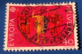 CH Briefmarken Vollstempel   