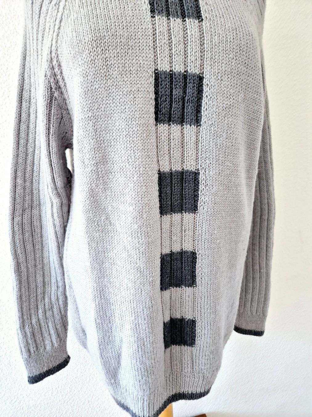 Maglioni & Felpe: PULLOVER STRICKWARE STRICKPULLI HANDMADE L 40 UNISEX UNIKAT – Usato da Elsau venduto da the-colorful-side 8